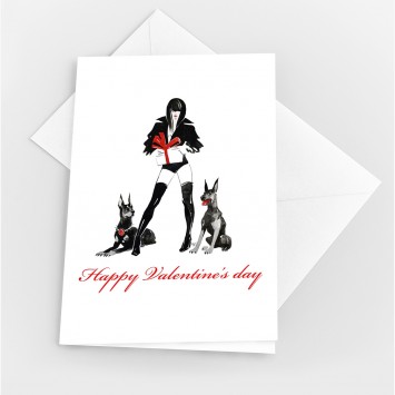 Doberman Gang Valentines-day, B6