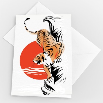 Chinesisches Neujahr, Tiger, A5