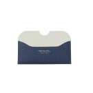 ‘Hanaasagi’ Kreditkartenhalter mit gerundeten Kanten in Marineblau