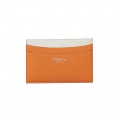 ‘Tsugihanada’ Kreditkartenhalter mit geraden Kanten in Orange