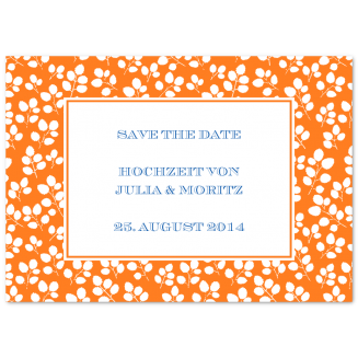 Save the Date Karten "Zweige"