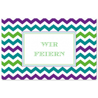 Einladungskarten "Capri" (Klappkarten)