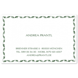 Illustrierte Visitenkarten "Lyon"