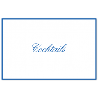 Geränderte Einladungen als Klappkarten