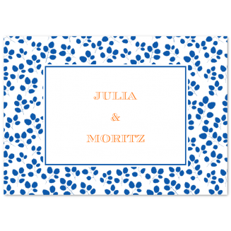 Verlobungsanzeigen "Zweige" (Klappkarten)