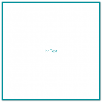 Zweiseitige quadratische geränderte Einlegekarten