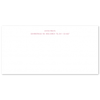 Klassische DIN lang Briefkarten