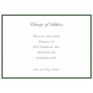 Geränderte Umzugskarten