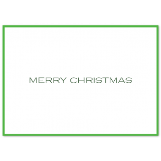 Geränderte Business Weihnachtskarten (Klappkarten)