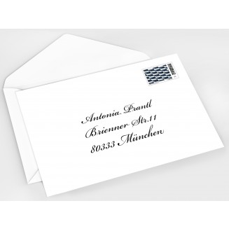 Briefmarken "Flügel", entworfen für Prantl