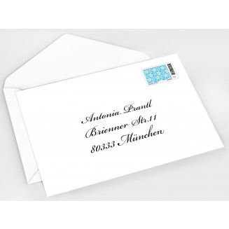 Briefmarken, "München", entworfen für Prantl