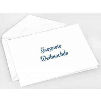 Gsegnete Weihnachdn, B6