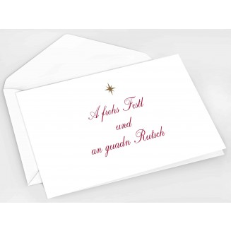 A frohs Festl und an guadn Rutsch, B6