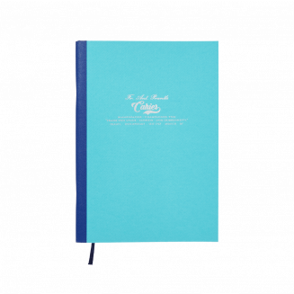 Großes Cahier in Hellblau