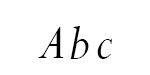 Schriftart Perpetua Italic